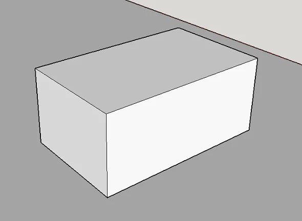 A watertight sketchup model for 3d printing