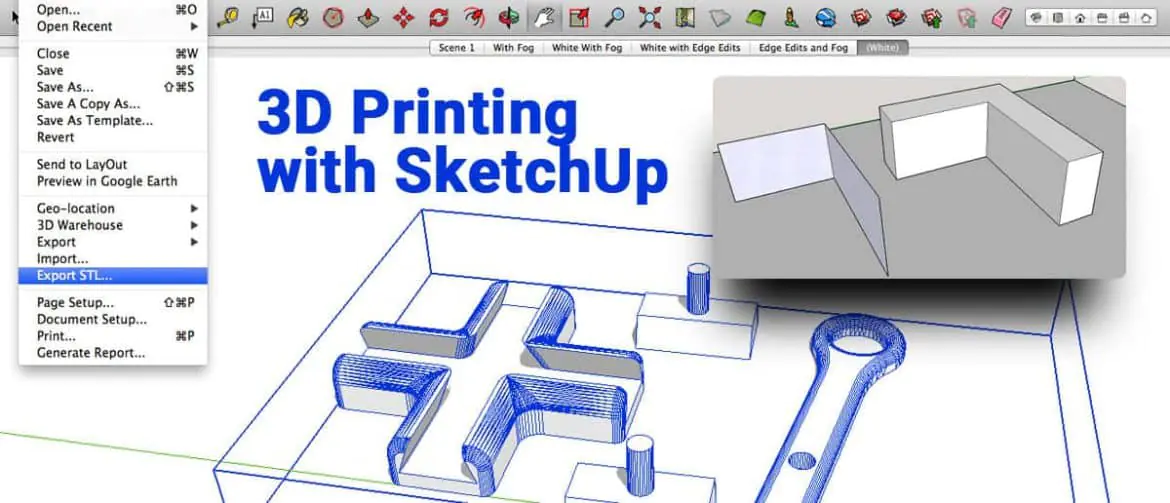 How to do 3D Printing with SketchUp - SketchUpFamily