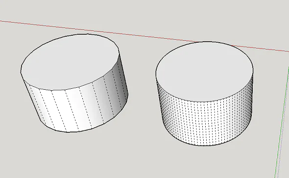 learn to create smooth faces for 3d printing in sketchup