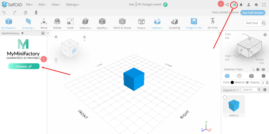 Creating a Myminifactory Account