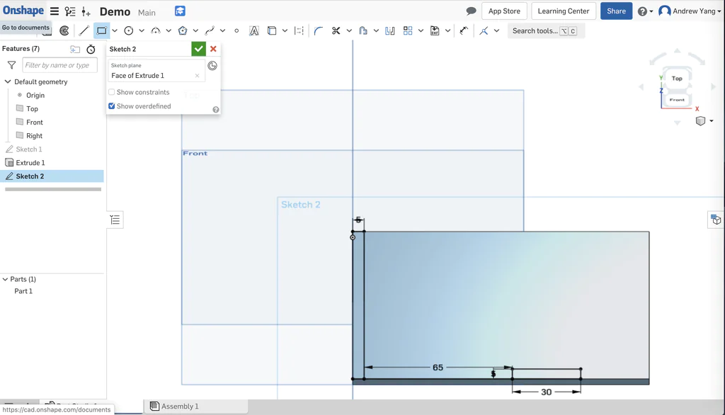 Creating Extrusions Upon an Object