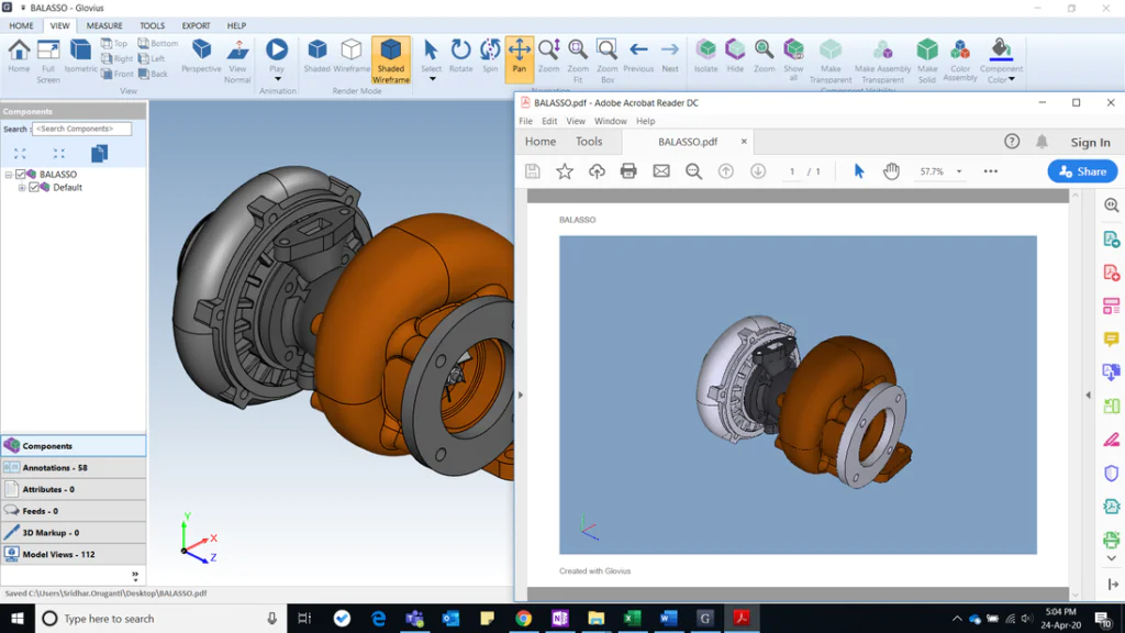 How to create 3D PDFs from CAD? - ITS