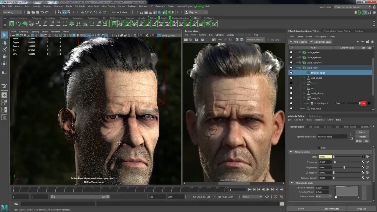 How to create a 3D Game Character in Autodesk Maya - ITS