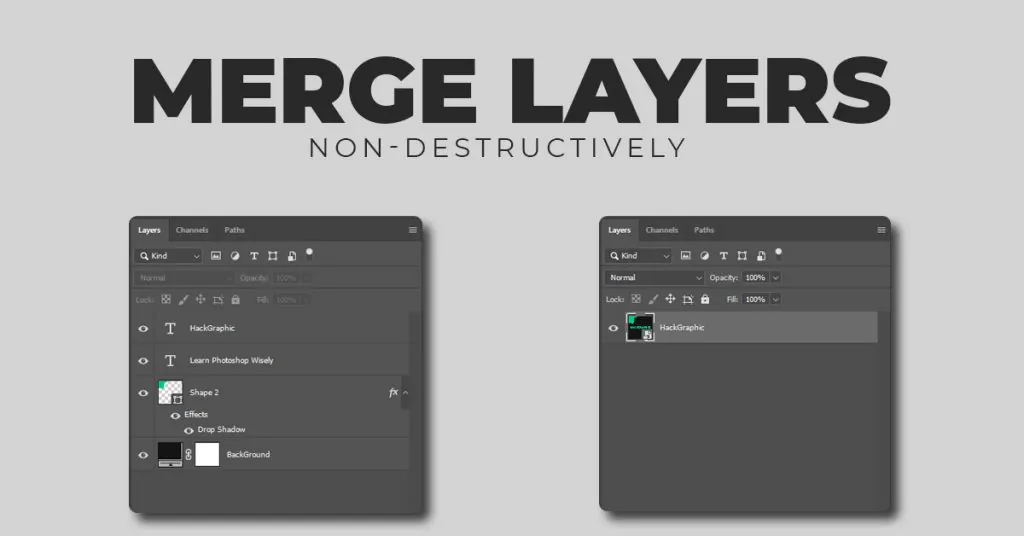 How To Merge Layers In ITS