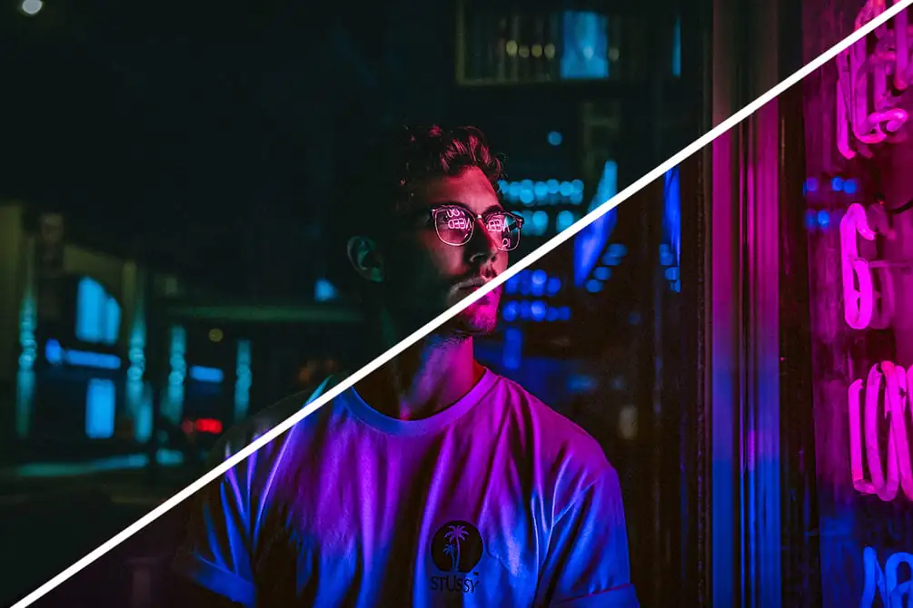 How To Apply Neon Noir Filters In Photoshop