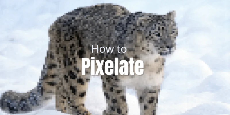 How to pixelate your images