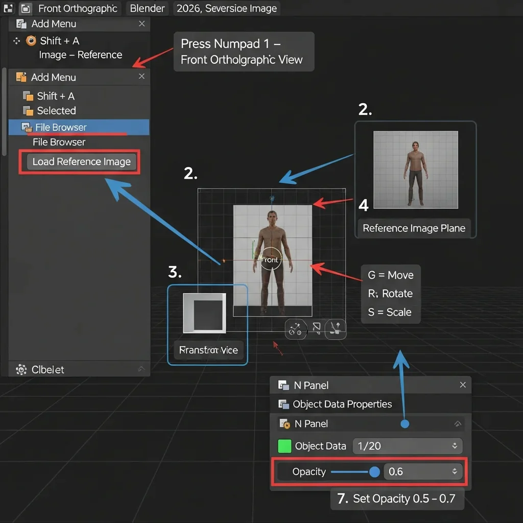 Prepare and Add Your Reference Images