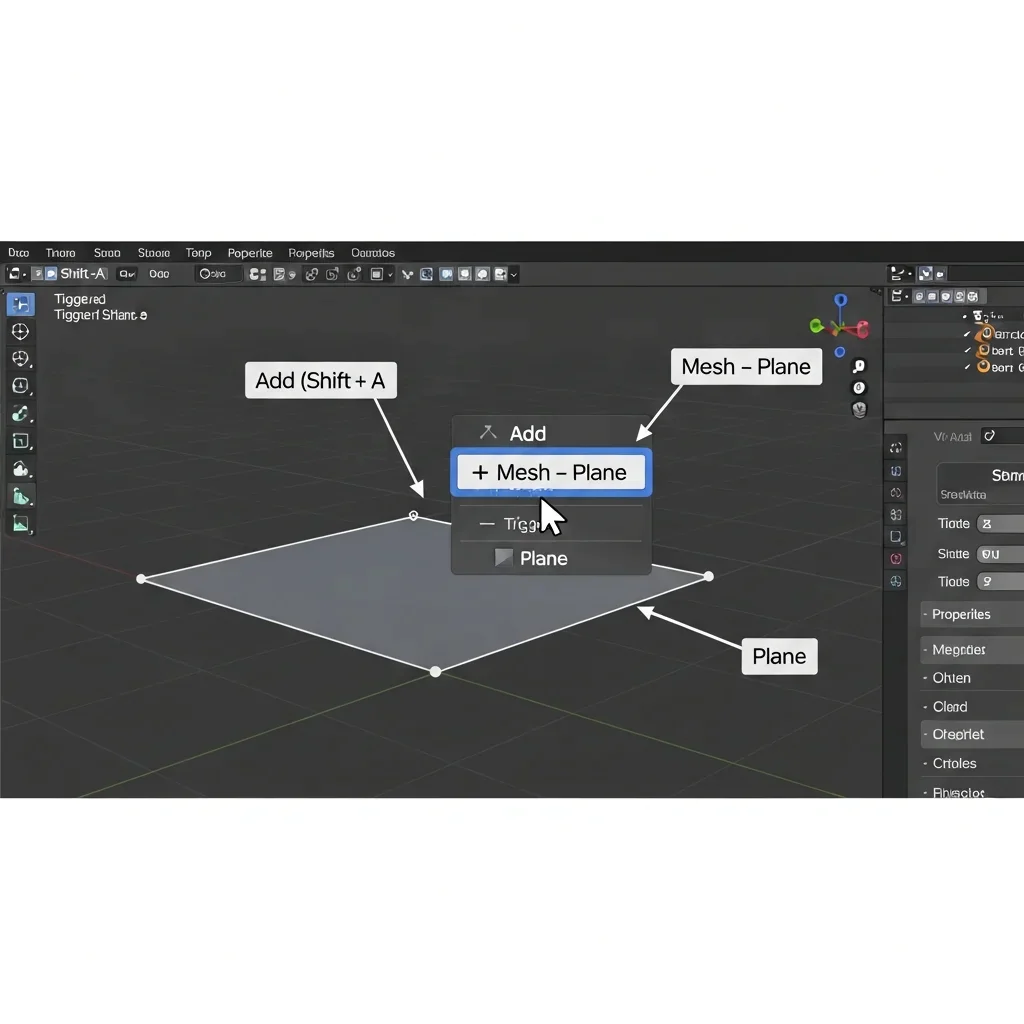 Add a Plane Mesh