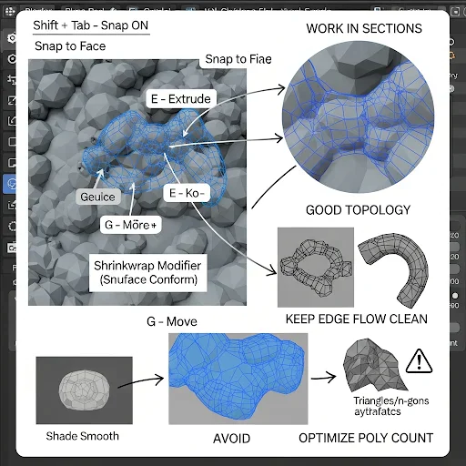 Retopology – Clean the Mesh for Production