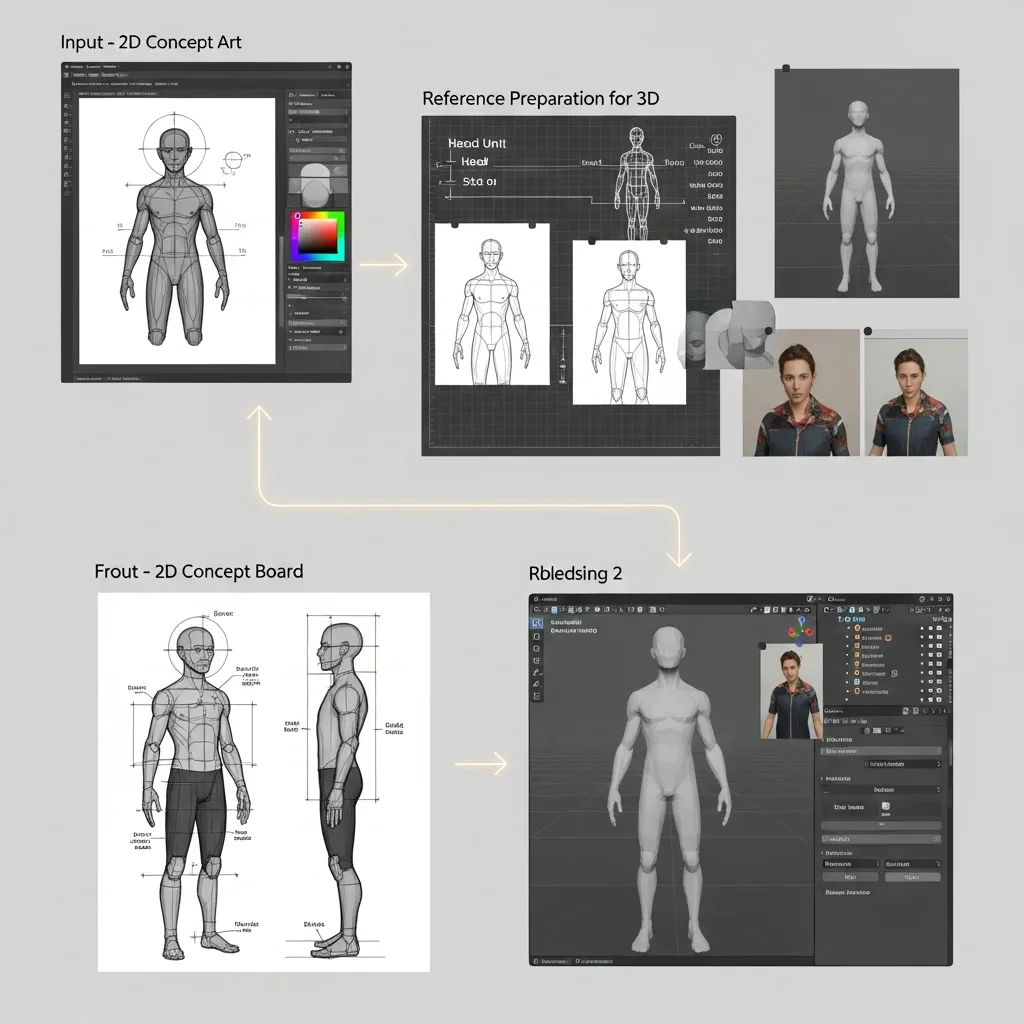 Create Base 3D Model from 2D Design