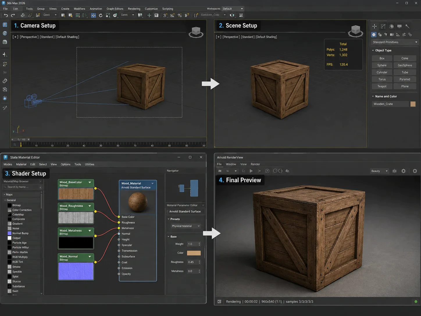 PBR Workflow in 3ds Max