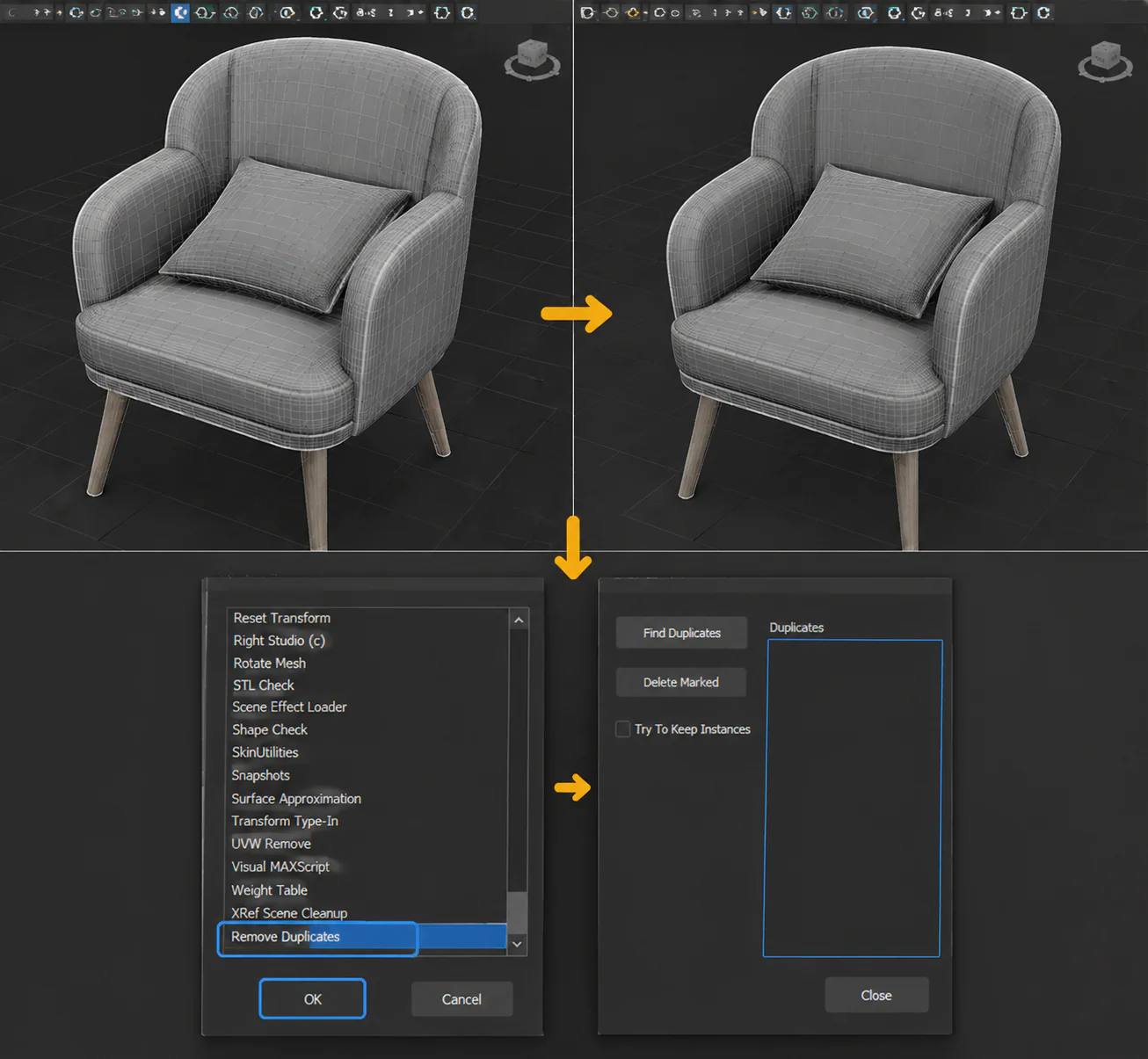 Import the CAD File into 3ds Max
