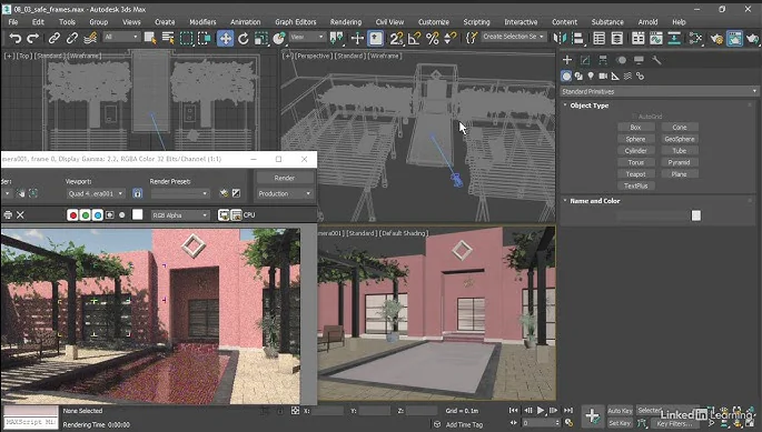 Setting Up Cameras and Locking Visual Angles
