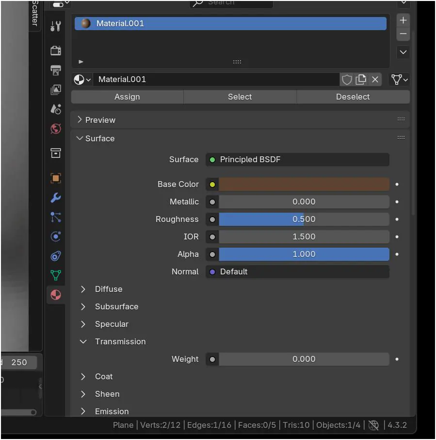 Apply Materials to the 3D Model