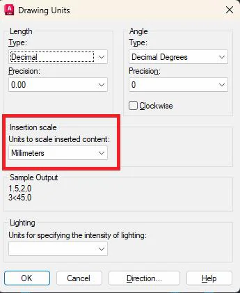 Set the Correct Units and Scale