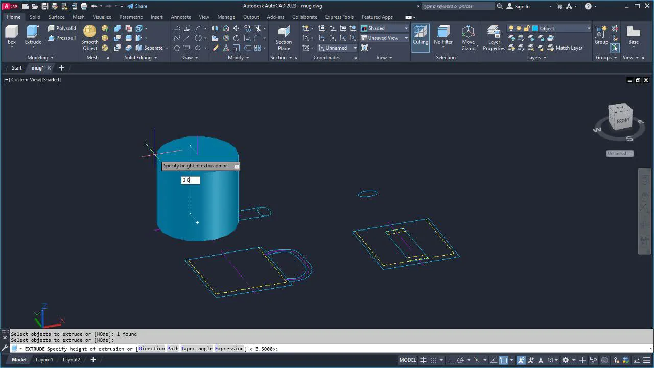 Convert 2D Geometry into a 3D Model
