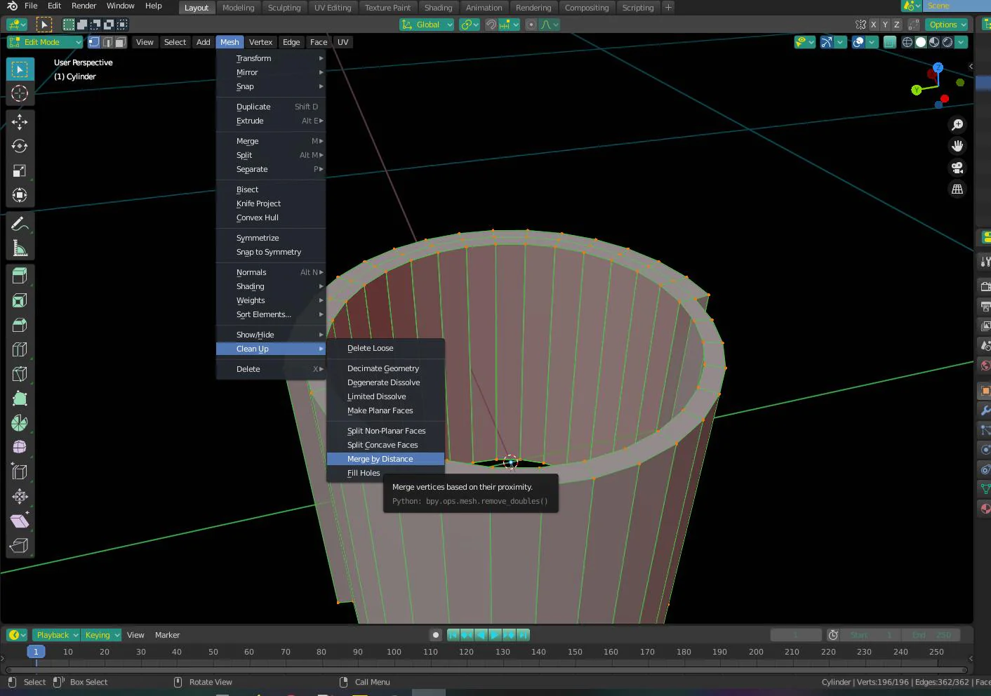 Refine and Fix the 3D Geometry