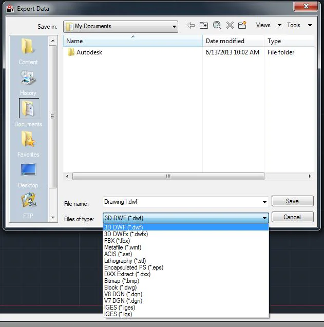 Export the 3D Model in the Required Format