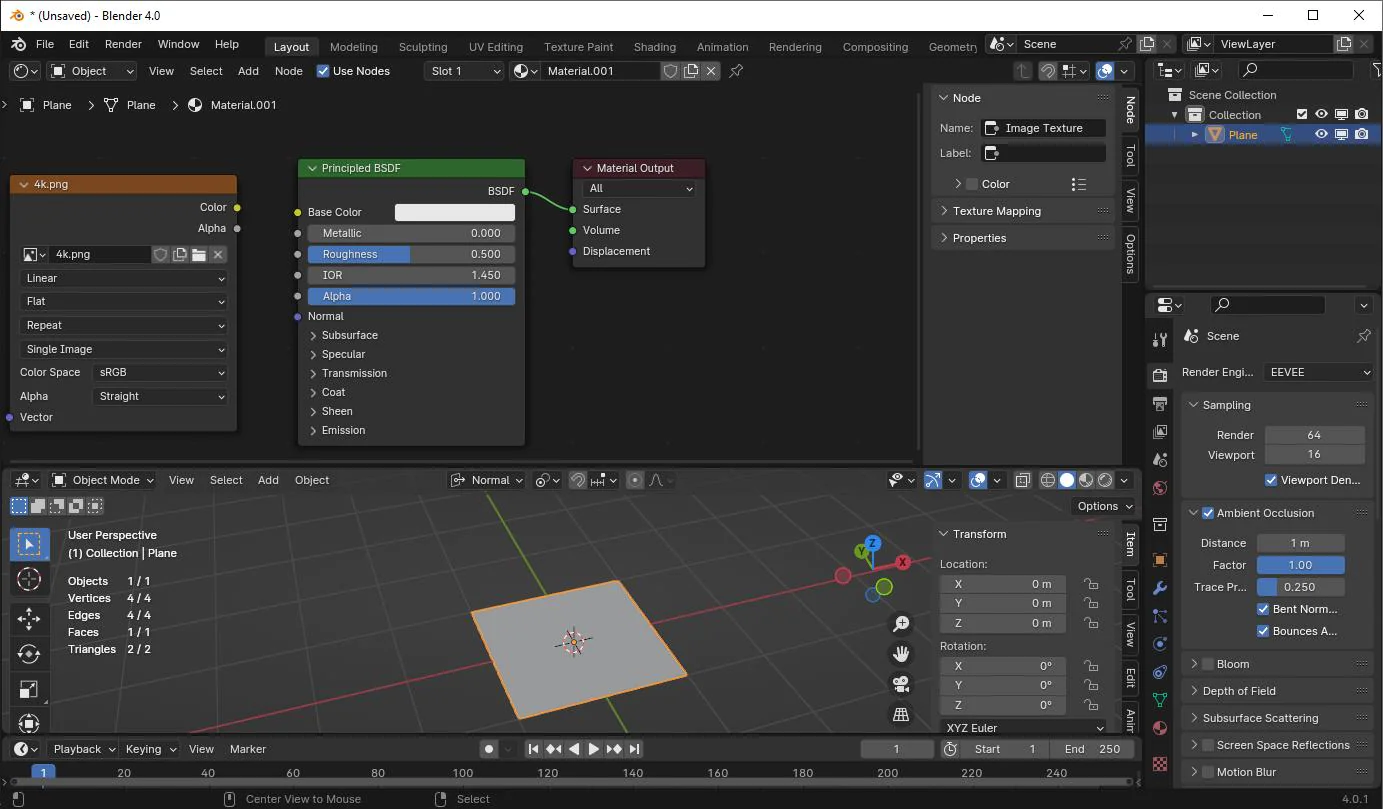 Reduce Texture Size in Blender