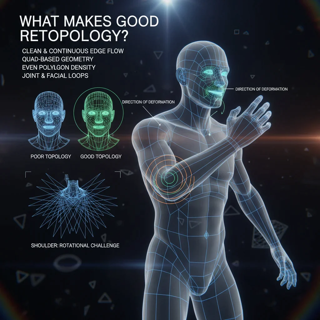 What Makes Good Retopology?