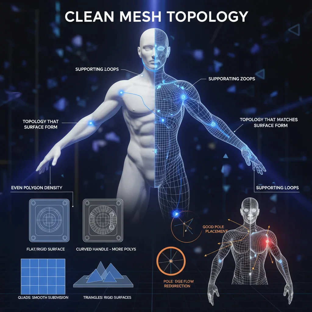 Core Principles of Clean Mesh Topology